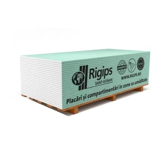 RIGIPS PLOČA 12.5x2000x1250 mm VODOOTPORNA