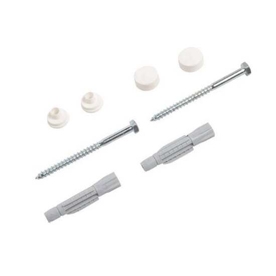 VIJAK ZA WC ŠKOLJKU 10x80 set bijeli