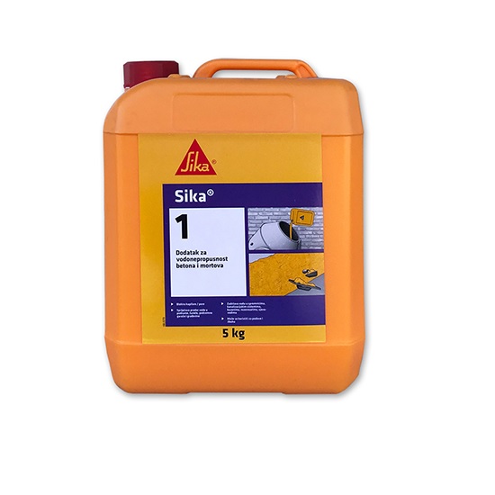 SIKA-1 aditiv za vodoneprop. morta 5 kg