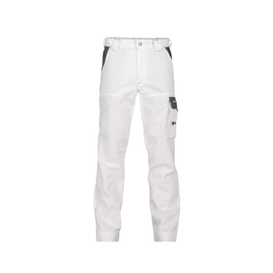 Hlače radne NASHVILLE bijelo/sive br.56