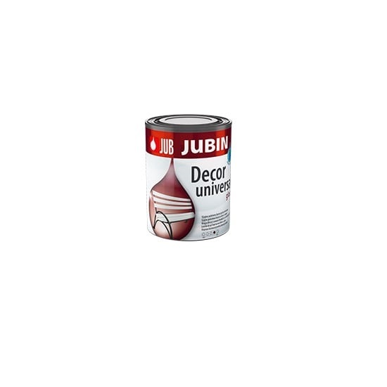 JUBIN DECOR UNI.MAT 0,65 L 1001 ECO BOJA