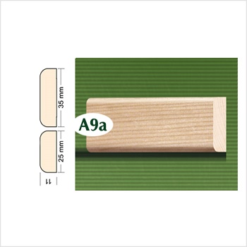 LAJSNA DRVENA JELA A-9 DOVRAT.25x11x2200