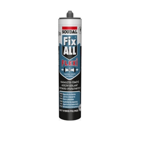 LJEPILO BRTVILO FIX ALL FLEXI CRNA 290 ml SOUDAL