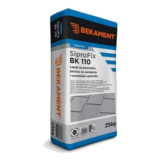 LJEPILO SIPROFIX 110 25 kg C1 T Bekament