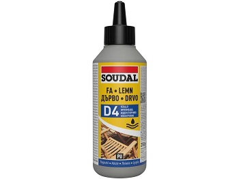Ljepilo za drvo 66A D4 250 g Soudal