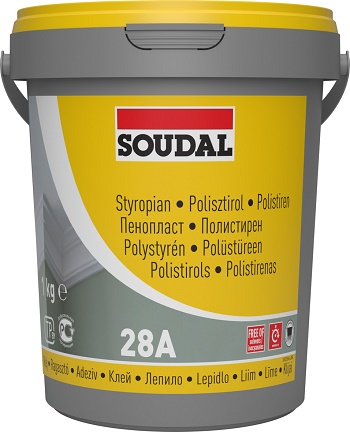 Ljepilo za polistiren 28A 1 kg Soudal