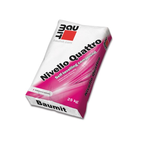 NIVELLO QUATRO 25 kg nivelir masa gipsana Baumit