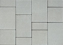 Opločnik BACSKA MIX KOMBI siva 9,6 m2/pal