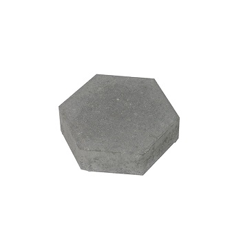 OPLOČNIK HEKSAGON - SIVI MI-BLOK