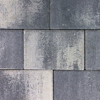 OPLOČNIK RETTANGO 6 cm-KOMBI PROŠARANA sivo crno bijela