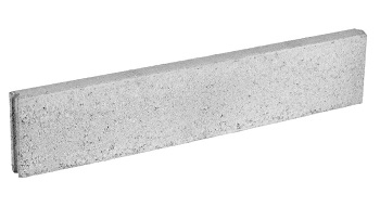 Rubnjak ravni sivi 100x20x05 cm mađarski 48 kom/pal