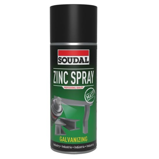 SPREJ CINK MAT 400 ml ANTIKOROZIVNI SOUDAL