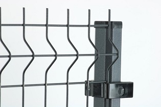 STUP OGRADNI 1050x50x50 sivi sa bazom RAL 7016