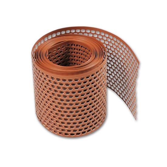 TRAKA ZRAČNIK PVC 10 cm/ 5 m crvena